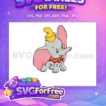 Free Happy Dumbo Free Yellow Hat Dumbo Disney Free SVG 2 - Instant Download