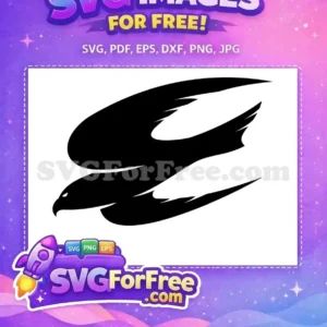 Free Black Eagle Free Fierce Wings Majestic Flight Design Free SVG