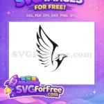 Free Majestic Eagle Free Dynamic Wings American Patriot Free SVG - Instant Download