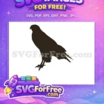 Free Eagle Silhouette Free Powerful Talons Majestic Hunter Free SVG - Instant Download