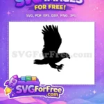 Free majestic flying Free powerful talons American bald eagle Free SVG - Instant Download