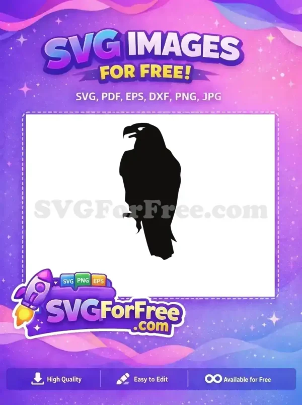 Free Black Silhouette Free Sharp Talons American Patriot Free SVG Free Black Silhouette Free Sharp Talons American Patriot Free SVG