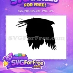 Free Soaring Eagle Free Powerful Wings Majestic Wildlife Free SVG - Instant Download