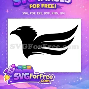 Free Black Eagle Head Free Majestic Wing American Eagle Free SVG