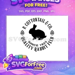 Free black rabbit silhouette Free Easter egg design P Cottontail Co Free SVG