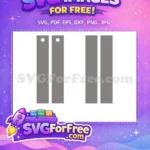 Free Simple Gray Free Earring Blanks Easter Project Free SVG - Instant Download
