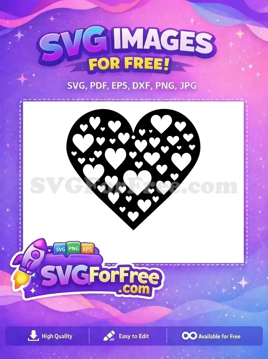 Free Black Heart White Hearts Free Easter Earring Love Free SVG
