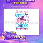 Free Vibrant Cross Free Inspiring Quote Easter Faith Free SVG - Instant Download
