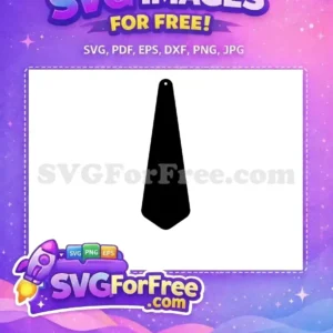 Free Black Cone Blank Free Earring Easter Craft Free SVG