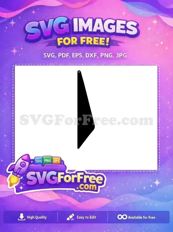 Free Black Earring Free Easter Tag Craft Cut Free SVG