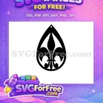 Free Easter Egg Earring Free Bunny Face Easter Free SVG - Instant Download