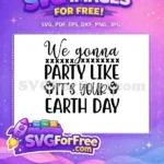 Free Earth Day Party Free Planet Hands Earth Free SVG - Instant Download