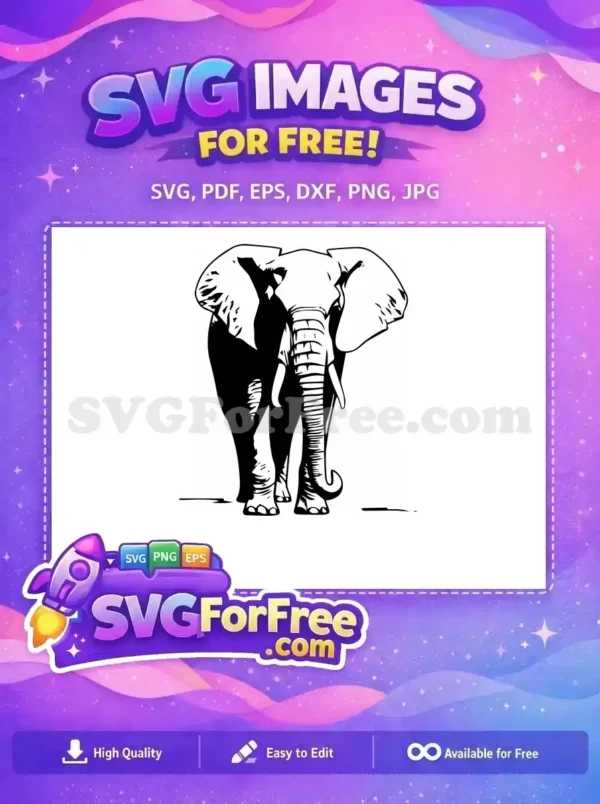 Free Flying Baby Elephant Free Dumbo Silhouette Disney Movie Free SVG