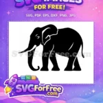 Free Majestic Gray Free Detailed Safari African Plains Free SVG - Instant Download