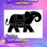 Free Flying Baby Elephant Free Magical Circus Dumbo Movie Free SVG - Instant Download