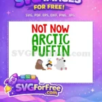Free Arctic Puffin Free Elf Buddy's Musical Christmas Free SVG - Instant Download