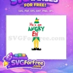 Free Angry Elf Free Costume Buddy's Musical Christmas Free SVG - Instant Download