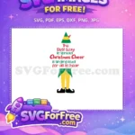 Free Singing Free Green Elf Buddys Musical Christmas Free SVG - Instant Download