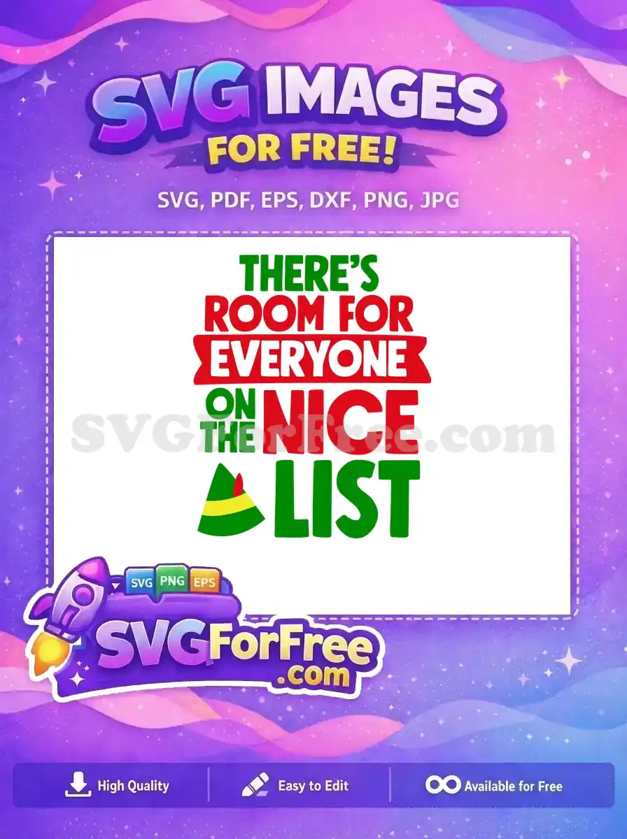 Free Christmas Free Greenhat Elf Buddy's Musical Christmas Free SVG