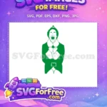 Free Joyful Free Green Elf Buddy's Musical Christmas Free SVG - Instant Download