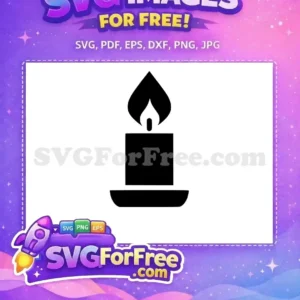 Free Black Candle Free Burning Flame Encanto Disney Free SVG 1 Free Black Candle Free Burning Flame Encanto Disney Free SVG 1
