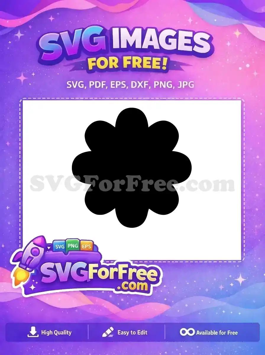 Free Black Silhouette Flower Free Isabela Inspired Encanto Disney Free SVG