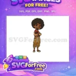 Free Cheerful Antonio Free Orange Striped Shirt Encanto Disney Free SVG - Instant Download