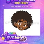 Free Happy Smiling Antonio Free Dark Curly Hair Encanto Disney Free SVG - Instant Download