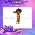 Free Smiling Antonio Orange Shirt Free Colorful Toucan Encanto Disney Free SVG - Instant Download