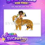 Free Smiling Antonio Free Spotted Jaguar Encanto Disney Free SVG - Instant Download