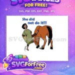 Free Distressed Bruno Free Horse Rats Encanto Free SVG - Instant Download