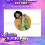 Free Anxious Bruno Rats Free Green Poncho Encanto Disney Free SVG - Instant Download