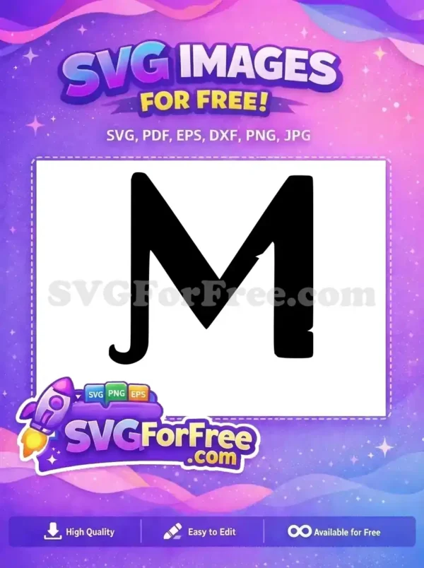 Free Distressed Black Letter M Free Alphabet Initial Encanto Disney Free SVG Free Distressed Black Letter M Free Alphabet Initial Encanto Disney Free SVG