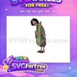 Free Anxious Bruno Free Rats Green Encanto Disney Free SVG - Instant Download