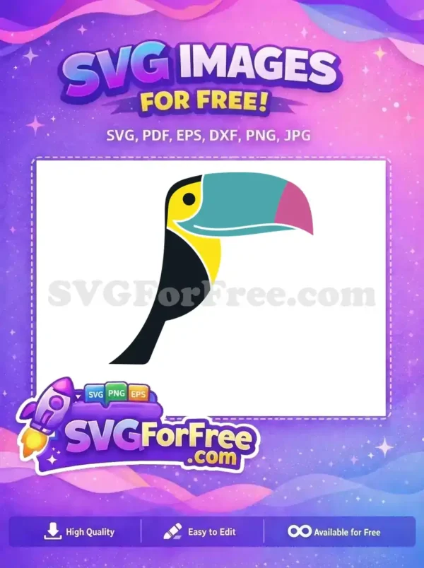 Free Pico Toucan Free Vibrant Beak Encanto Disney Free SVG