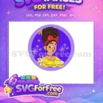 Free Mirabel Wide-Eyed Red Bow Free Yellow Dress Encanto Disney Free SVG - Instant Download