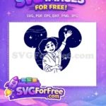Free Happy Camilo Curly Hair Free Starry Night Encanto Disney Free SVG - Instant Download