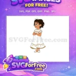 Free Mirabel Green Glasses Free Butterfly Encanto Disney Free SVG - Instant Download