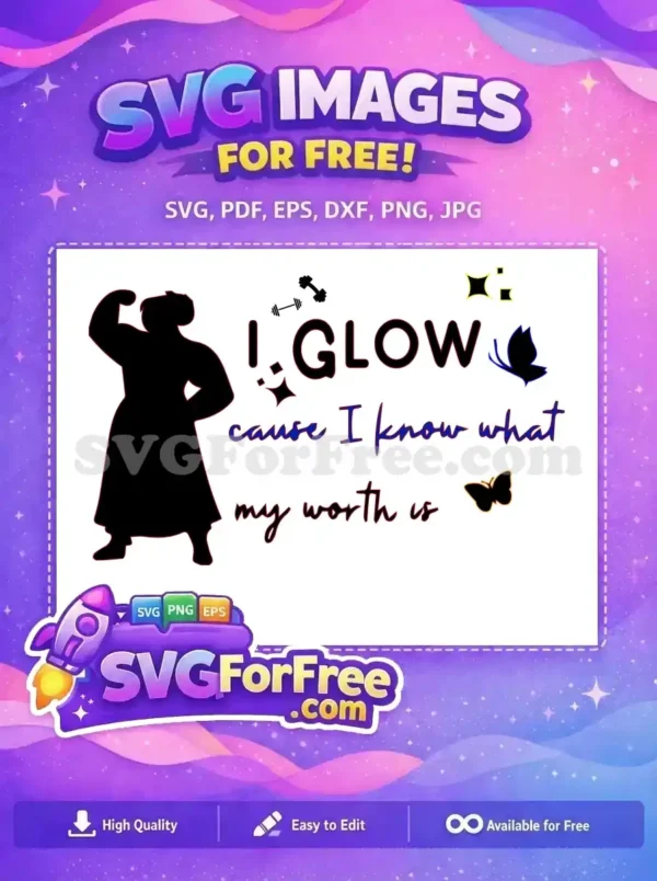 Free Luisa Strong Silhouette Free Glowing Text Butterflies Encanto Disney Free SVG Free Luisa Strong Silhouette Free Glowing Text Butterflies Encanto Disney Free SVG