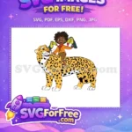 Free Antonio smiling jaguar Free colorful toucans Encanto Disney Free SVG - Instant Download