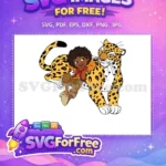 Free Smiling Antonio Free Yellow Jaguar Encanto Disney Free SVG - Instant Download