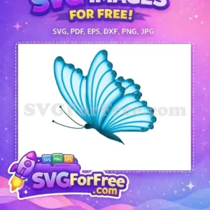 Free Blue Glitter Free Shimmering Butterfly Encanto Disney Free SVG Free Blue Glitter Free Shimmering Butterfly Encanto Disney Free SVG