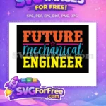 Free Orange Future Star Free Blue Mechanical Engineer Free SVG - Instant Download