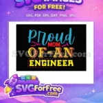 Free Blue Proud Pink Tools Free Red Mom Engineer Quotes Free SVG - Instant Download