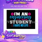 Free Pink Tools Free Engineering Student Quote Humorous Engineer Quotes Free SVG - Instant Download