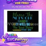 Free Green Blue Dotted Free Funny Quote Engineer Free SVG - Instant Download