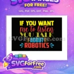 Free Colorful Typography Free Robotics Quote Design Engineer Quotes Free SVG - Instant Download