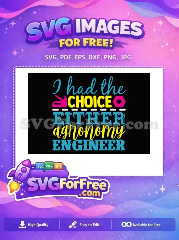 Free Pink Tools Free Agronomy Engineer Engineer Quotes SVG Free SVG