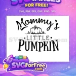 Free Script Mommy's Free Cute Pumpkin Outline Fall Shirt Free SVG - Instant Download