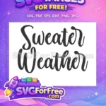 Free Cozy Script Free Autumn Vibes FALL Shirt Free SVG - Instant Download